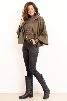 Look Lace top with pleat detail Amy