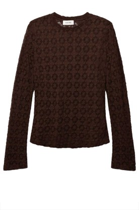 Aaiko |  Lace longsleeve Mason | brown 