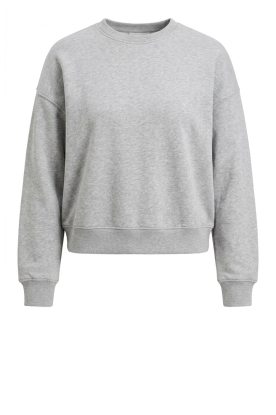 Est'Seven |  Sweater with pleats Monchou | grey 