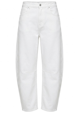 Est'Seven |  Barrel jeans Ball | white 