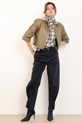 Look Barrel jeans with studs Loua
