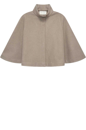 Club L'avenir |  Poncho Sady | taupe 