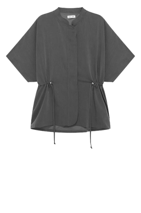Club L'avenir |  Top with drawstring waist Umay | grey 