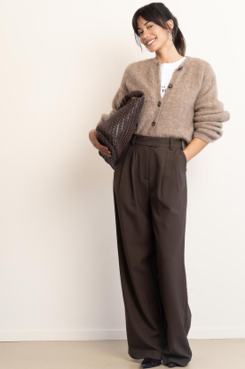 Look Soft brushed cardigan Izumi
