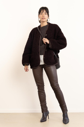 Look Poncho trui met flared mouwen Pavla