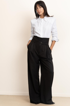 Look Fitted trousers with detail Alayan