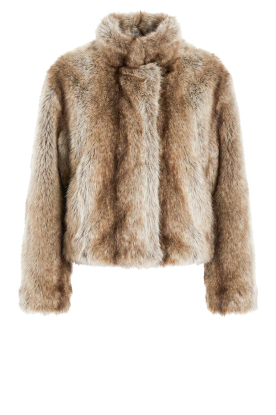 STUDIO AR |  Faux fur fox Lumi | brown 