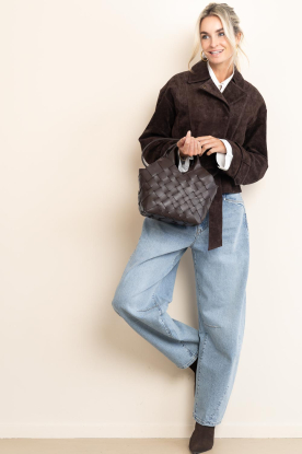 Look Vintage suède trench