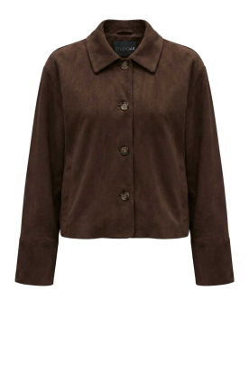 STUDIO AR |  Vintage suède jacket Elaine | brown 