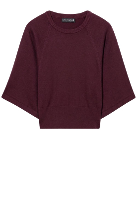 STUDIO AR |  Soft sweater Marisol | burgundy 