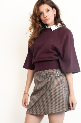 STUDIO AR |  Soft sweater Marisol | burgundy 