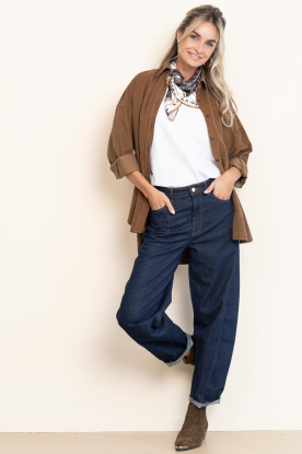 Look Baby-rib blouse Ross