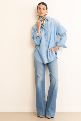 Look Light denimblouse Noor