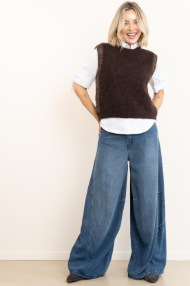 Lois Jeans | Super wide leg barrel jeans Aerea L32 | blauw 