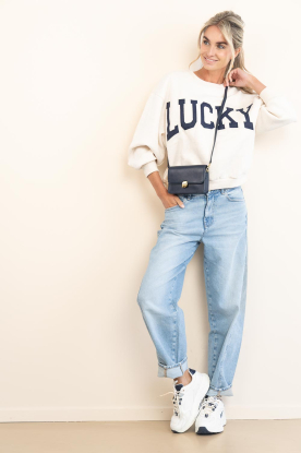 Look Zachte sweater met tekst Lili
