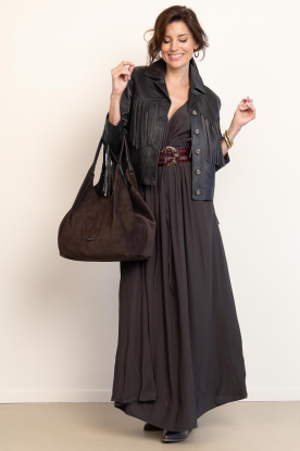 Look Viscose maxi dress Long
