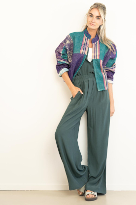 Look Viscose wide leg pantalon Benji