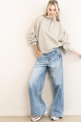 Look Half zip sweater Roos