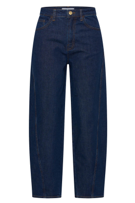 by-bar |  Barrel jeans Begum | dark blue 