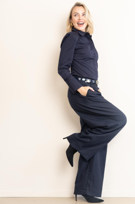 Look Wide leg pinstripe trousers Frida