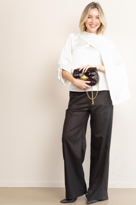 Look Wide leg pinstripe pants Pelle