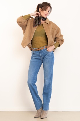 Look Double face wool bomber Meghan
