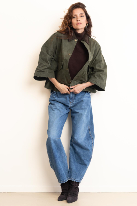 Look Suède utility jack Lexie