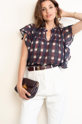 Look Leather belt Miloa