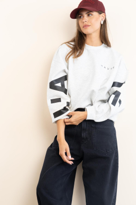 Haute L'Amitié |  Sweater with logo Maxi | natural 