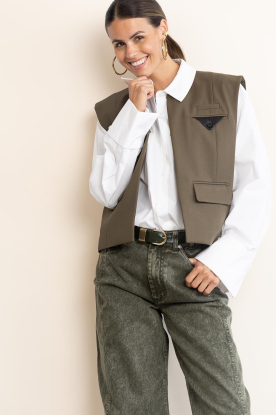 Haute L'Amitié |  Waistcoat Premiere | green 