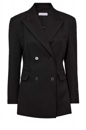 Haute L'Amitié |  Double breasted blazer Premiere | black 