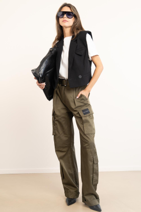 Haute L'Amitié |  Cargo pants Rabi | army green 