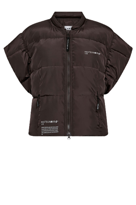 Haute L'Amitié | Puffer gilet Mount | bruin 