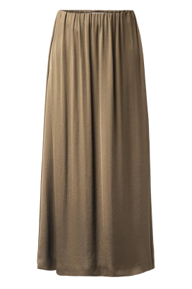 Drykorn |  Satin midi dress Idonea | green 