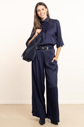 Look Satin wide trousers Tweezer