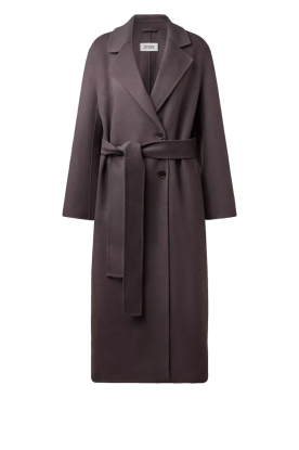 Drykorn |  Wool coat Upavon | brown 