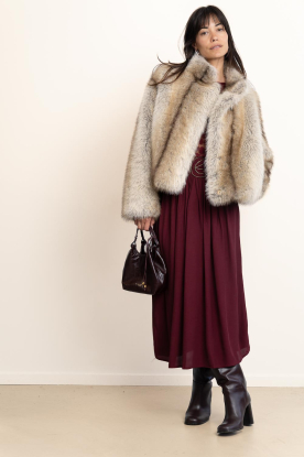 Look Viscose midi skirt Carvin
