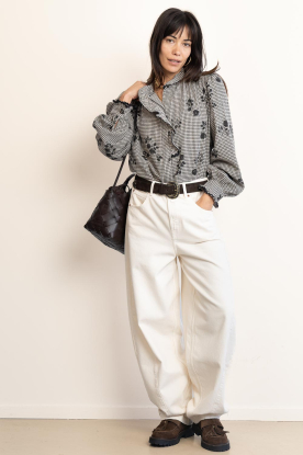 Look Blouse with ruffles Ginho