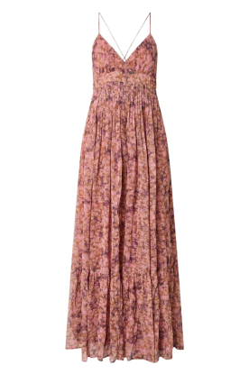 ba&sh |  Maxi dress with print Agnes | pink 