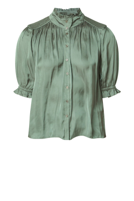 ba&sh |  Satin blouse Camila | green 