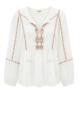 ba&sh |  Cotton embroidered blouse Poeme | natural 