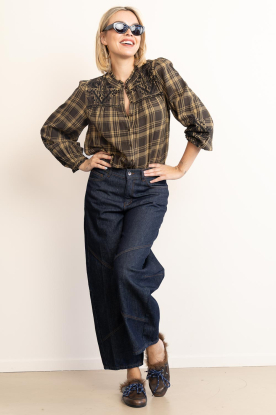 Look Checked blouse Kaela
