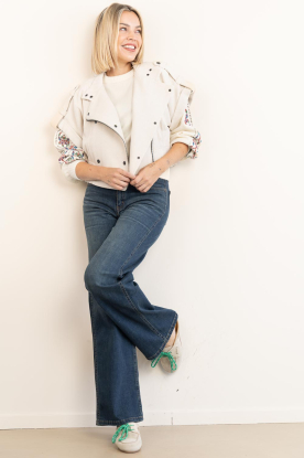 Look Cardigan with  Azteca print Elda