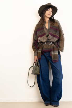 Look Knitted poncho Perros
