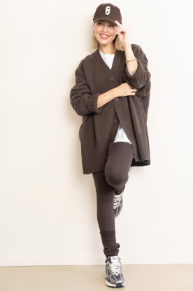 Look Oversized wool mix cardigan Florence