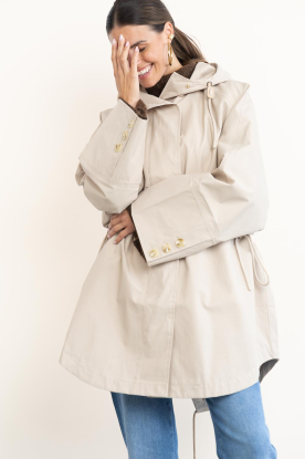 Deblon | Rain trenchcoat Courtney | naturel 