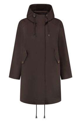 Deblon |  Rain trenchcoat Courtney | brown 