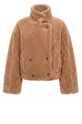 Deblon |  Teddy jacket Franzy | camel 