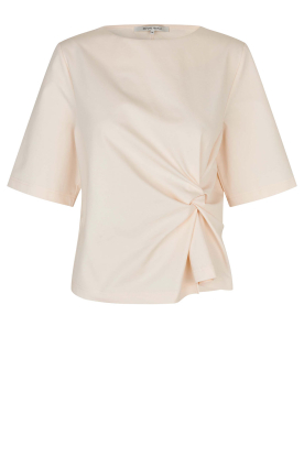 Second Female |  T-shirt with knot detail Arkai | natural 
