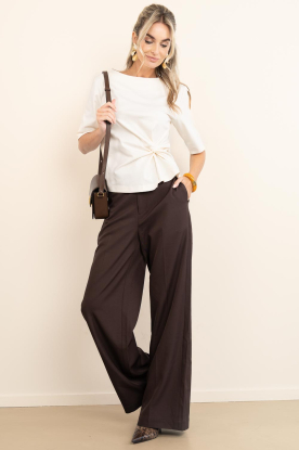 Look T-shirt with knot detail Arkai